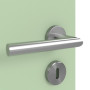 Detailansicht der Oberfläche von RAL 6019 Weißgrün Innentür - Lebo
