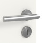 Detailansicht der Oberfläche von GARANT Zimmertür-Set Weißlack RAL 9016 CPL mit Zarge und Drücker