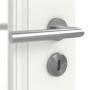 Detailansicht der Oberfläche von Kontura 5 LA 2 ClassicLine Weißlack Innentür - Hörmann