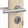Detailansicht der Oberfläche von Typ 6002-B-LA SPR 62 Kiefer Massivholz Innentür - Radex