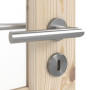 Detailansicht der Oberfläche von Typ 6002-LA SPR 62/R Kiefer Massivholz Innentür - Radex