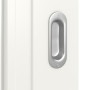 Detailansicht der Oberfläche von Montana 1 LA ClassicLine Weißlack Schiebetür - Hörmann