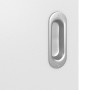 Detailansicht der Oberfläche von Pure 1 Bandseite ProLine Duradecor Bütte Weiß Schiebetür - Hörmann