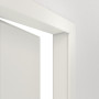 geöffnete Detailansicht von Innentür-Set Cofi 05 reverse Weißlack RAL 9016 mit Zarge und Drücker - Deine Tür