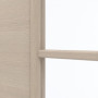 Detailansicht des Lichtausschnitts von GARANT Zimmertür Quer Authentic Akazie GCK08 mit Lichtausschnitt LA-DIN Sprosse SP4