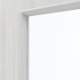 Detailansicht des Lichtausschnitts von GARANT Zimmertür Authentic Grigio GCK08 mit Lichtausschnitt LA-2