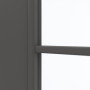 Detailansicht des Lichtausschnitts von GARANT Zimmertür 10622-60 Ebony CPL mit Lichtausschnitt LA-2 Sprosse SP0