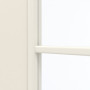 Detailansicht des Lichtausschnitts von GARANT Zimmertür 0140-60 Dawn Resopal mit Lichtausschnitt LA-2 Sprosse SP10