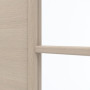 Detailansicht des Lichtausschnitts von GARANT Zimmertür Quer Authentic Akazie CPL mit Lichtausschnitt LA-3 Sprosse SP1
