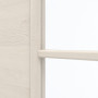 Detailansicht des Lichtausschnitts von GARANT Zimmertür Quer Authentic Perl CPL mit Lichtausschnitt LA-4 mittig Sprosse SP10