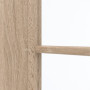 Detailansicht des Lichtausschnitts von GARANT Zimmertür Authentic Eiche CPL mit Lichtausschnitt LA-5 bandseitig Sprosse SP10