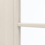 Detailansicht des Lichtausschnitts von GARANT Zimmertür Authentic Perl GCK08 mit Lichtausschnitt LA-5 bandseitig Sprosse SP10