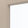 Detailansicht des Lichtausschnitts von GARANT Zimmertür Authentic Akazie GCK08 mit Lichtausschnitt LA-5 schlossseitig