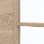Detailansicht des Lichtausschnitts von GARANT Zimmertür Quer Authentic Eiche CPL mit Lichtausschnitt LA-6 Sprosse SP2
