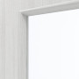 Detailansicht des Lichtausschnitts von GARANT Zimmertür Authentic Grigio GCK08 mit Lichtausschnitt LA-7
