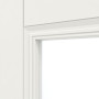 Detailansicht des Lichtausschnitts von Kontura 4 LA Sprosse 1/3 ClassicLine Weißlack Innentür - Hörmann