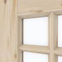 Detailansicht des Lichtausschnitts von Typ 6002-LA SPR 62/R Kiefer Massivholz Innentür - Radex