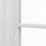Detailansicht des Lichtausschnitts von GARANT Schiebetür Authentic Grigio CePaL mit Lichtausschnitt LA-DIN Sprosse SP0