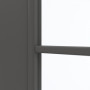 Detailansicht des Lichtausschnitts von GARANT Schiebetür 10622-60 Ebony CePaL mit Lichtausschnitt LA-2 Sprosse SP2