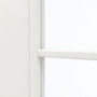 Detailansicht des Lichtausschnitts von GARANT Schiebetür Quer Authentic Bianco CePaL mit Lichtausschnitt LA-3 Sprosse SP1
