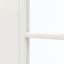 Detailansicht des Lichtausschnitts von GARANT Schiebetür Quer Authentic Bianco CePaL mit Lichtausschnitt LA-3 Sprosse SP2