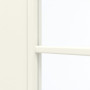 Detailansicht des Lichtausschnitts von GARANT Schiebetür 9417-60 Snow White CePaL mit Lichtausschnitt LA-3 Sprosse SP4