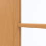 Detailansicht des Lichtausschnitts von GARANT Schiebetür Buche Exklusiv CePaL mit Lichtausschnitt LA-4 bandseitig Sprosse SP10