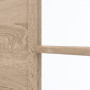 Detailansicht des Lichtausschnitts von GARANT Schiebetür Quer Authentic Eiche CePaL mit Lichtausschnitt LA-5 bandseitig Sprosse SP10