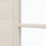 Detailansicht des Lichtausschnitts von GARANT Schiebetür Quer Authentic Perl CePaL mit Lichtausschnitt LA-6 Sprosse SP2
