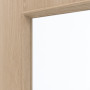 Detailansicht des Lichtausschnitts von GARANT Schiebetür Authentic Achat CePaL mit Lichtausschnitt LA-7