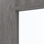 Detailansicht des Lichtausschnitts von Schiebetür 4.3 Grigio Eiche CPL - Classen