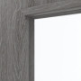 Detailansicht des Lichtausschnitts von Schiebetür Grigio Eiche CPL 4.6 - Classen