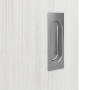 Detailansicht der Oberfläche von GARANT Feuchtraum-Schiebetür Authentic Grigio GCK08