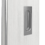 Detailansicht der Oberfläche von GARANT Feuchtraum-Schiebetür Authentic Grigio GCK08 mit Lichtausschnitt LA-6