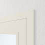 Detailansicht der Tür von Innentür-Set Weißlack RAL 9010 LA-60 reverse mit Zarge und Drücker