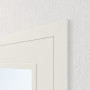Detailansicht der Tür von Innentür-Set Weißlack RAL 9016 LA-60 reverse mit Zarge und Drücker