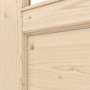 Detailansicht der Fräsung von Typ 6002-01-LA Fichte Massivholz Innentür - Radex