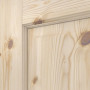 Detailansicht der Fräsung von Typ 6002-04-SF9 Kiefer Massivholz Innentür - Radex