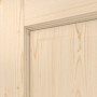 Detailansicht der Fräsung von Typ 6002-04-SP6 Fichte Massivholz Innentür - Radex