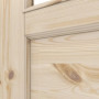 Detailansicht der Fräsung von Typ 6002-SP10 Kiefer Massivholz Innentür - Radex