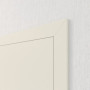 Detailansicht der Tür von Innentür-Set Linea 12 reverse Weißlack mit Zarge und Drücker