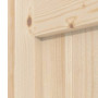 Detailansicht der Fräsung von Loft ZZ Fichte Massivholz Innentür - Radex