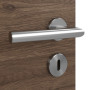 Detailansicht der Oberfläche von HÖRMANN Innentür Pure 2 Alpineiche quer Duradecor DesignLine mit Lichtausschnitt quer