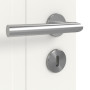 Detailansicht der Oberfläche von JELD-WEN Innentür Shape 3F Brillantweiß ähnlich RAL 9016 ExpertLack