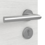 Detailansicht der Oberfläche von GARANT Objektinnentür Quer Authentic Grigio GCK08 mit Lichtausschnitt LA-10