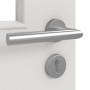 Detailansicht der Oberfläche von GARANT Objektinnentür 0160-60 Silver Grey CePaL mit Lichtausschnitt LA-11