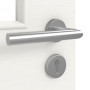 Detailansicht der Oberfläche von GARANT Objektinnentür Quer Authentic Bianco CePaL mit Lichtausschnitt LA-11