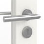 Detailansicht der Oberfläche von GARANT Objektinnentür Authentic Bianco GCK08 mit Lichtausschnitt LA-3