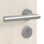 Detailansicht der Oberfläche von GARANT Objektinnentür Authentic Perl GCK08 mit Lichtausschnitt LA-4 bandseitig
