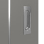 Detailansicht der Oberfläche von GARANT Schiebetür Aura 851 Matt Staubgrau 7037 G-TEC